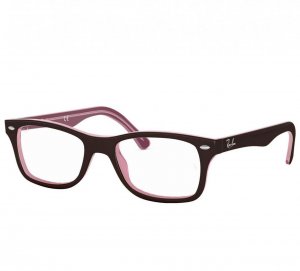 Glop RB5228-2126 Ray-ban Rb5228-2126 Gloss Brown Square Optical Lens A