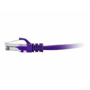 C2g 04025 2ft Cat6 Ethernet Cable - Snagless Unshielded (utp) - Purple