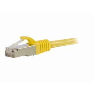 C2g 00868 10ft Cat6 Ethernet Cable - Snagless Shielded (stp) - Yellow 