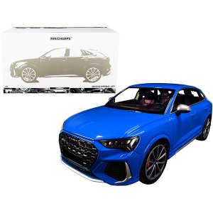 Minichamps 155018101 2019 Audi Rs Q3 Sportback Blue Limited Edition To