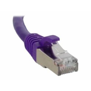 C2g 00899 3ft Cat6 Ethernet Cable - Snagless Shielded (stp) - Purple -