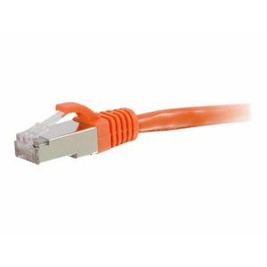 C2g 00882 -7ft Cat6 Snagless Shielded (stp) Network Patch Cable - Oran