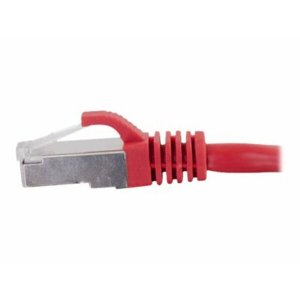 C2g 00854 15ft Cat6 Ethernet Cable - Snagless Shielded (stp) - Red - P