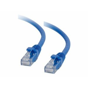 C2g 00932 6in Cat5e Ethernet Cable - Snagless Unshielded (utp) - Blue 