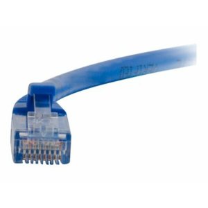 C2g 00932 6in Cat5e Ethernet Cable - Snagless Unshielded (utp) - Blue 