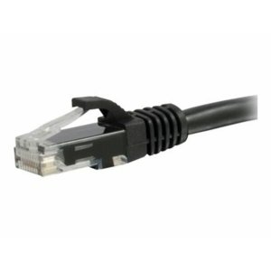 C2g 00953 6in Cat6 Ethernet Cable - Snagless Unshielded (utp) - Black 