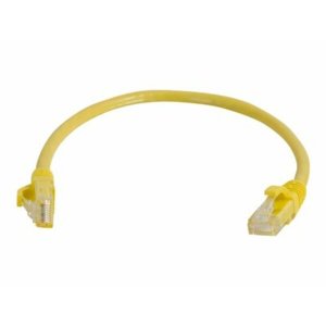 C2g 00956 6in Cat6 Ethernet Cable - Snagless Unshielded (utp) - Yellow