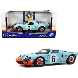 Solido S1803003 Ford Gt40 Mk1 6 J. Ickx - J. Olivier Gulf Oil Winner 2