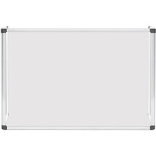 Bi-silque BVC GL07219101 Bi-silque Desktop Divider Glass Barrier - 35.