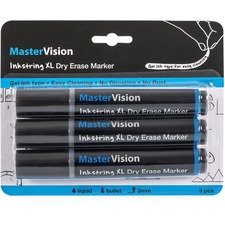 Bi-silque BVC PE4101 Bi-silque Dry Erase Markers - 3 Mm Marker Point S