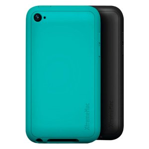 Xtrememac 02290 Tuffwrap Silicone Case For Ipod Touch 4g (2 Pk Black  