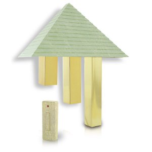 Angelo 76505 Artworks Home Dcor Wireless Pyramid Door Chime