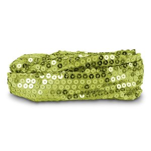 Calypso 2760 Glitz Bendi Sequin Wire Headband, Light Green