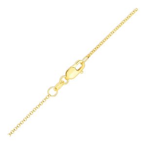 Unbranded 99864-20 14k Yellow Gold Diamond Cut Rolo Chain 1.1mm Size: 