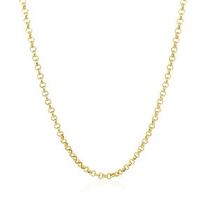 Unbranded 30740-16 2.3mm 14k Yellow Gold Rolo Chain Size: 16''