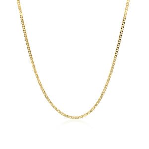 Unbranded 31967-16 14k Yellow Gold Gourmette Chain 1.5mm Size: 16''