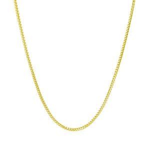 Unbranded 37468-16 14k Yellow Gold Franco Chain 1.2mm Size: 16''