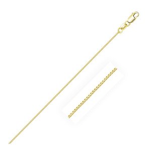 Unbranded 27999-24 14k Yellow Gold Classic Box Chain 0.6mm Size: 24''