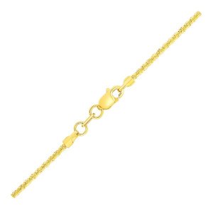 Unbranded 00800-18 14k Yellow Gold Sparkle Chain 1.5mm Size: 18''