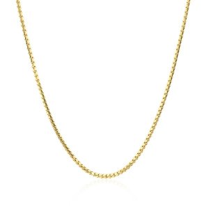 Unbranded 37430-16 14k Yellow Gold Ice Chain 1.3mm Size: 16''