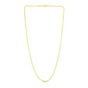 Unbranded 00800-20 14k Yellow Gold Sparkle Chain 1.5mm Size: 20''