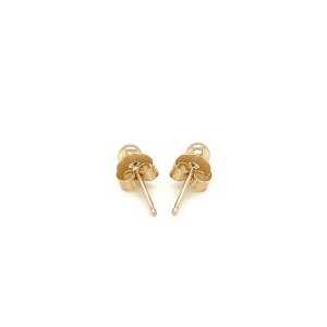 Unbranded 38877 14k Yellow Gold Polished Round Stud Earrings