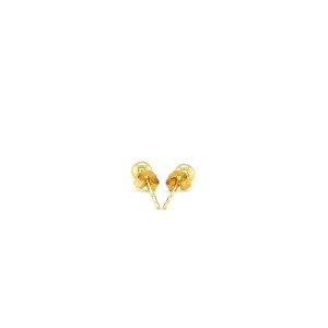 Unbranded 90643 10k Yellow Gold Ball Style Stud Earrings (4.0 Mm)