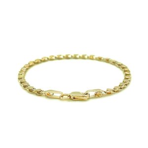 Unbranded 87595-8 2.9mm 14k Yellow Gold Heart Bracelet Size: 8''