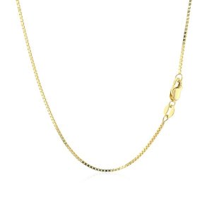 Unbranded 45679-16 10k Yellow Gold Classic Box Chain 1.0mm Size: 16''