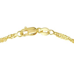 Unbranded 67967-16 14k Yellow Gold Singapore Chain 1.7mm Size: 16''