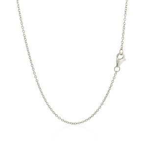 Unbranded 63470-18 Wide Bar Necklace With Cubic Zirconia In Sterling S