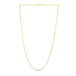 Unbranded 60485-20 14k Yellow Gold Singapore Chain 1.5mm Size: 20''