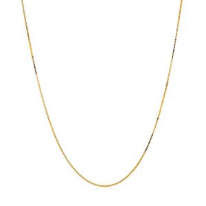 Unbranded 66630-16 14k Yellow Gold Classic Box Chain 0.45mm Size: 16''