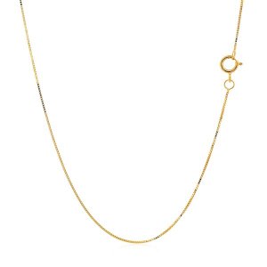 Unbranded 66630-16 14k Yellow Gold Classic Box Chain 0.45mm Size: 16''