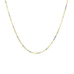 Unbranded 75284-20 14k Yellow Gold Classic Box Chain 0.45mm Size: 20''