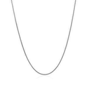 Unbranded 77679-16 14k White Gold Classic Box Chain 1.0mm Size: 16''