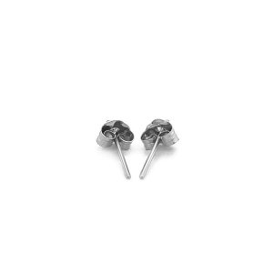 Unbranded 33390 14k White Gold White Cubic Zirconia 2mm Stud Earrings