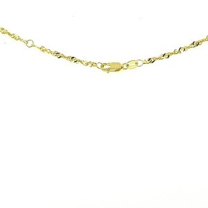 Unbranded 53607-16 2.1mm 14k Yellow Gold Singapore Chain Size: 16''