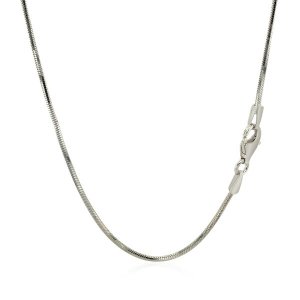 Unbranded 54569-20 Sterling Silver 1.2mm Snake Style Chain Size: 20''