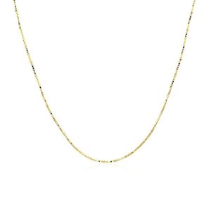 Unbranded 79676-20 18k Yellow Gold Box Chain 0.6mm Size: 20''