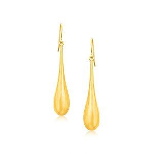 Unbranded 75703 14k Yellow Gold Dramatic Drop Earrings