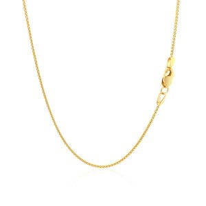 Unbranded 69074-16 10k Yellow Gold Wheat Chain 1.0mm Size: 16''