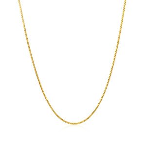 Unbranded 83644-20 14k Yellow Gold Classic Box Chain 1.0mm Size: 20''