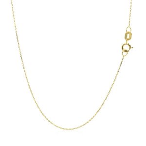 Unbranded 30335-18 14k Yellow Gold Necklace With Moon Size: 18''