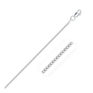 Unbranded 98307-20 14k White Gold Franco Chain 0.9mm Size: 20''