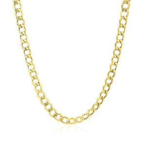 Unbranded 03666-22 4.4mm 10k Yellow Gold Curb Chain Size: 22''