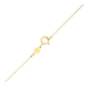 Unbranded 04473-18 14k Yellow Gold Anchor   Heart   And Skeleton Key C