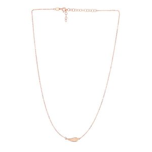 Unbranded 67546-18 14k Rose Gold Angel Wing Necklace Size: 18''