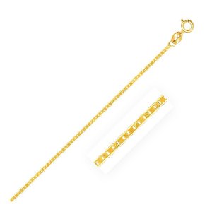 Unbranded 37944-20 10k Yellow Gold Mariner Link Chain 1.2mm Size: 20''