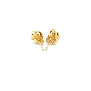 Unbranded 60487 10k Yellow Gold Love Knot Stud Earrings